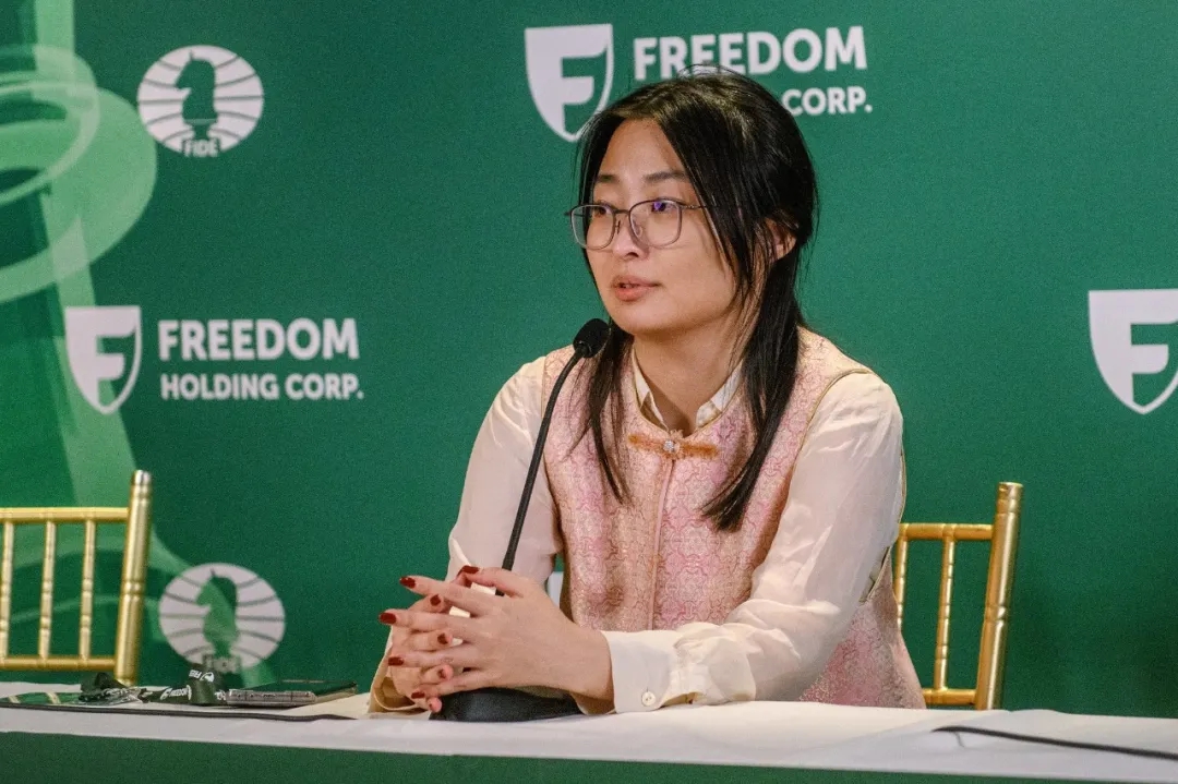 居文君在纽约世界快棋与超快棋锦标赛超快棋女