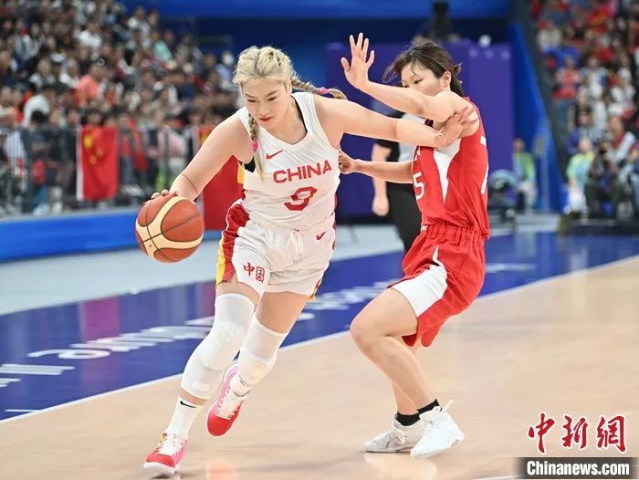 中国女篮亚运决赛力克日本队七战全胜卫冕成功