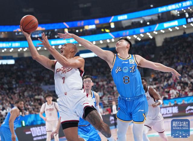 CBA常规赛第30轮 北京北汽主场力克浙江稠州金租