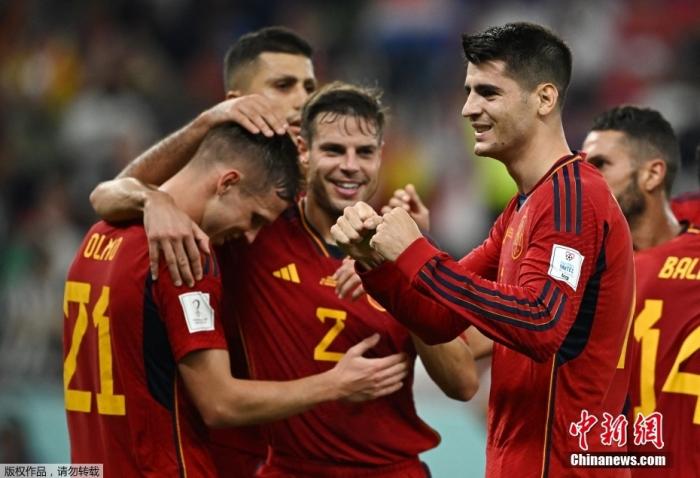 日本逆转德国创冷门 西班牙7球大胜哥斯达黎加